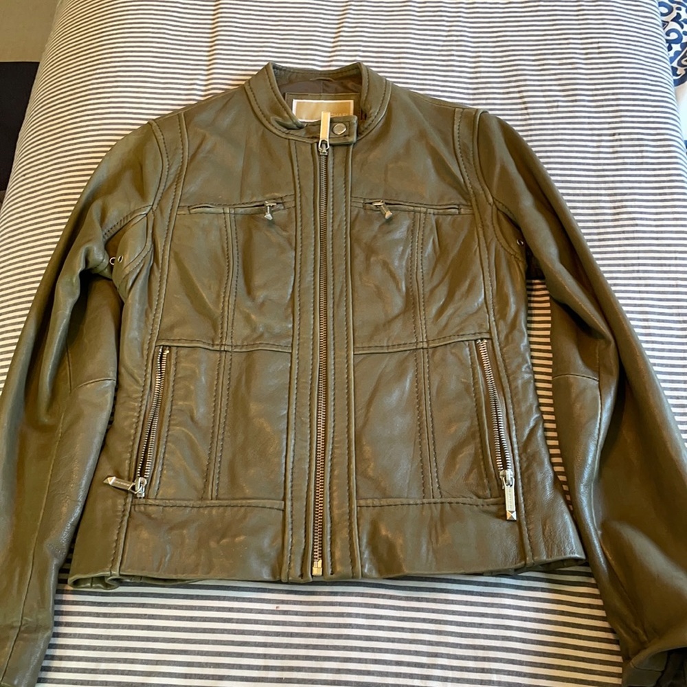 Michael Kors leather jacket